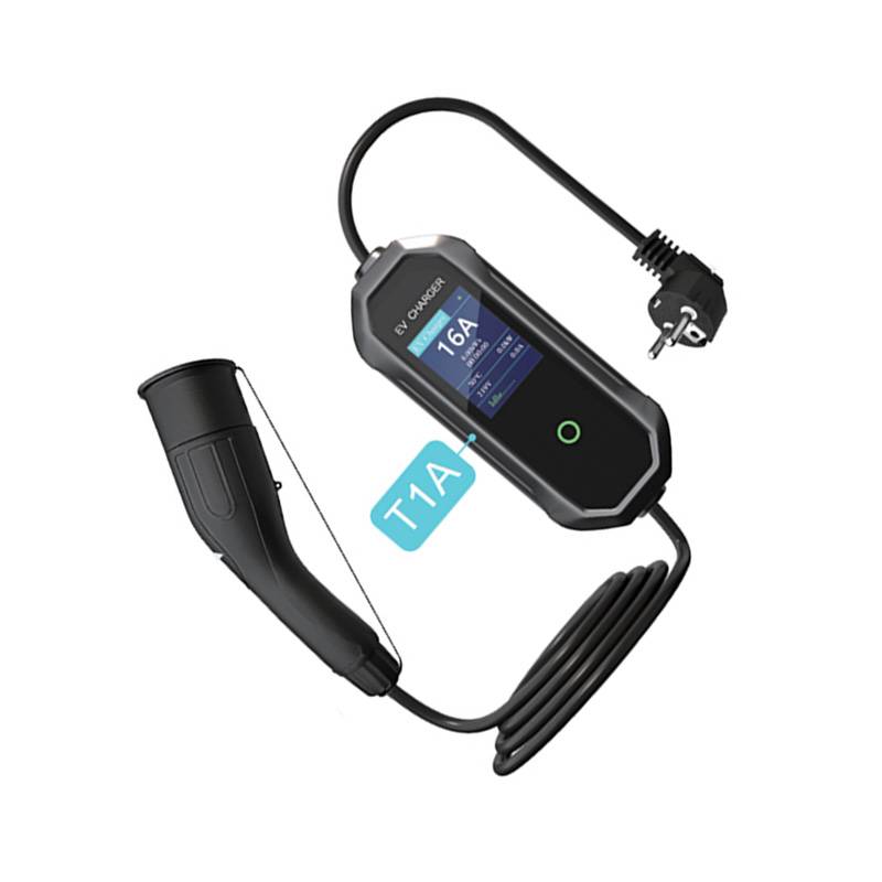 EV-Ladegerät, tragbares EVSE-Ladekabel der Stufe 2, 16 A, 3,5 kW