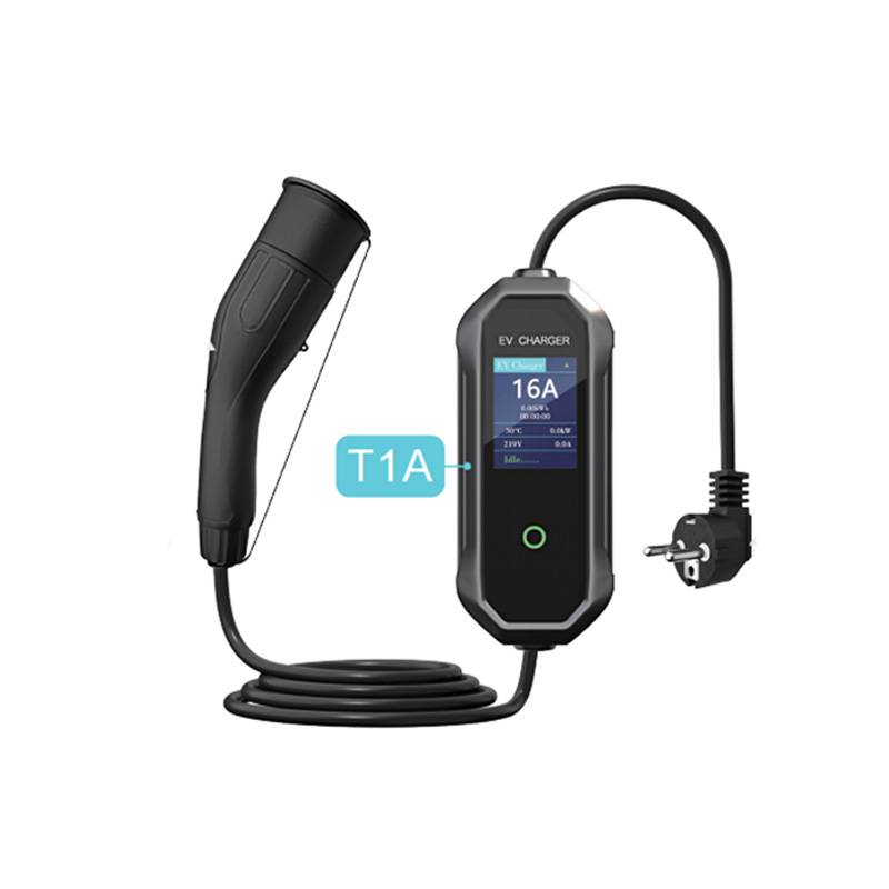 EV-Ladegerät, tragbares EVSE-Ladekabel der Stufe 2, 16 A, 3,5 kW