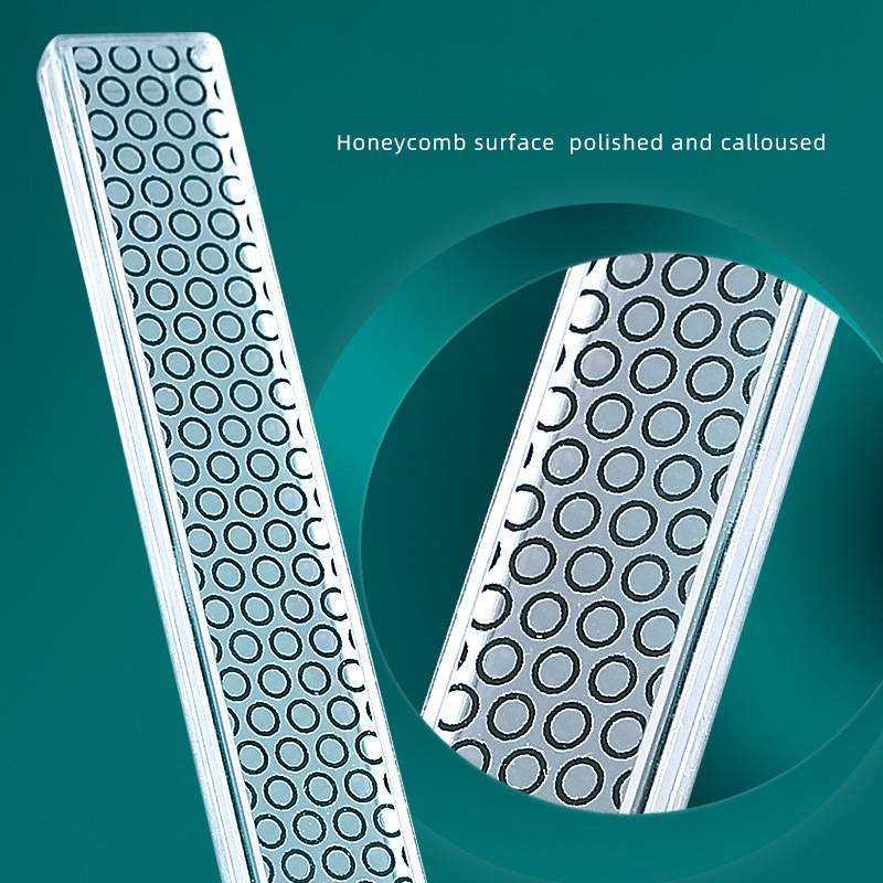 Transparente Nagelfeile aus Nanoglas - Bikakedesign