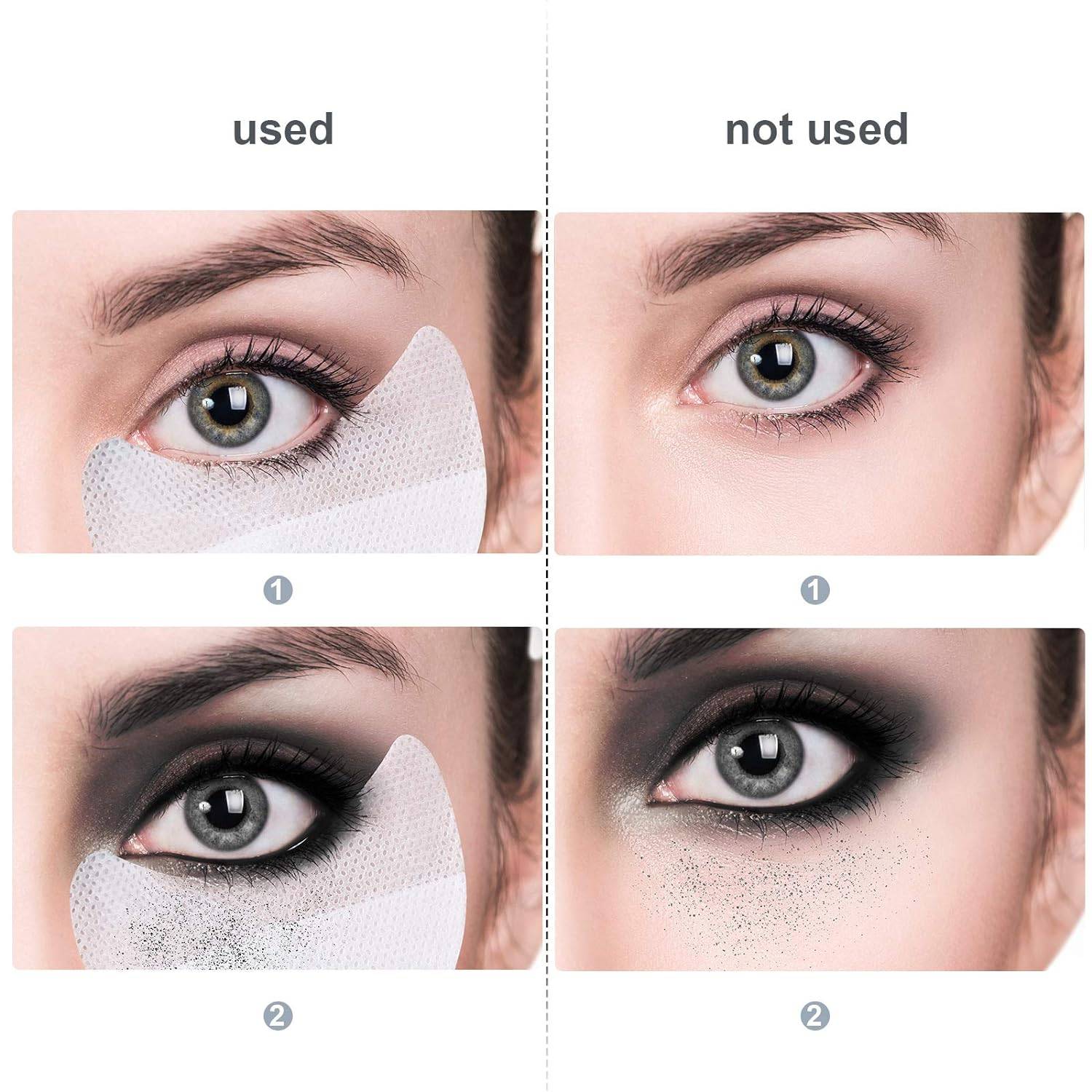 Lidschattenschutz - Verhindert Make-up-Rückstände, 100er-Pack M