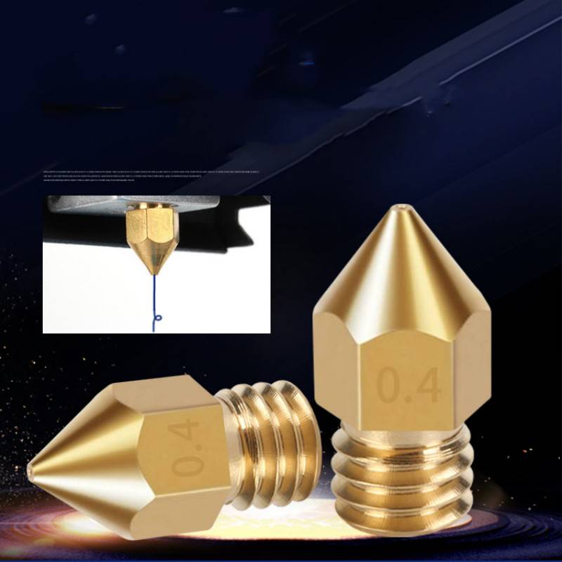 Extruderdüsen für 3D-Drucker 8 Stk Gold