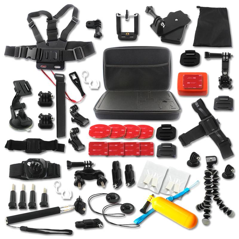 Zubehör-Kit für GoPro Actionkameras 50 Teile