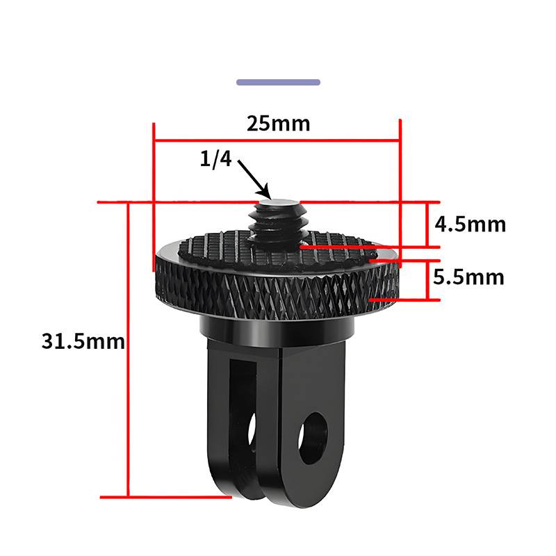 GoPro/insta360 GO 3 Action Camera Adapter Mount