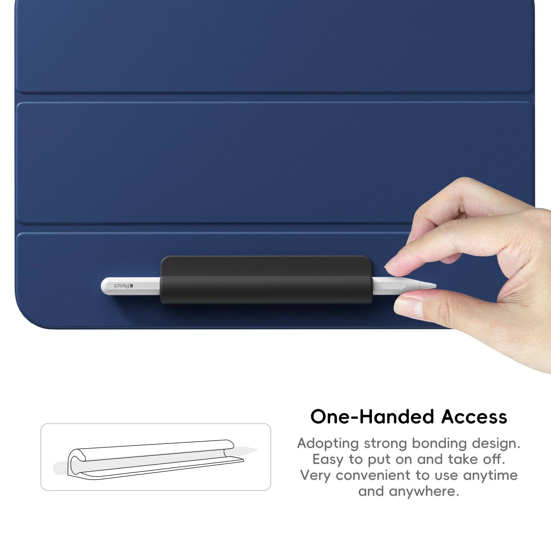 Silikon-Stifthalterhülle für Apple Pencil (USB-C)
