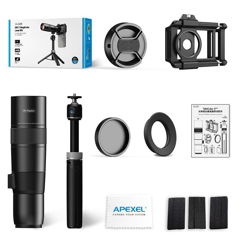 30x Super Zoom Teleobjektiv für Mobi