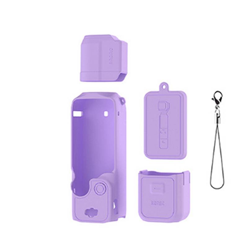 Silikon Schutzhülle für DJI OSMO Pocket 3 Purple