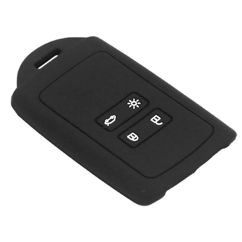 Renault Koleos Schlüsselfob-Hülle, Silikon-Schutzhülle Black
