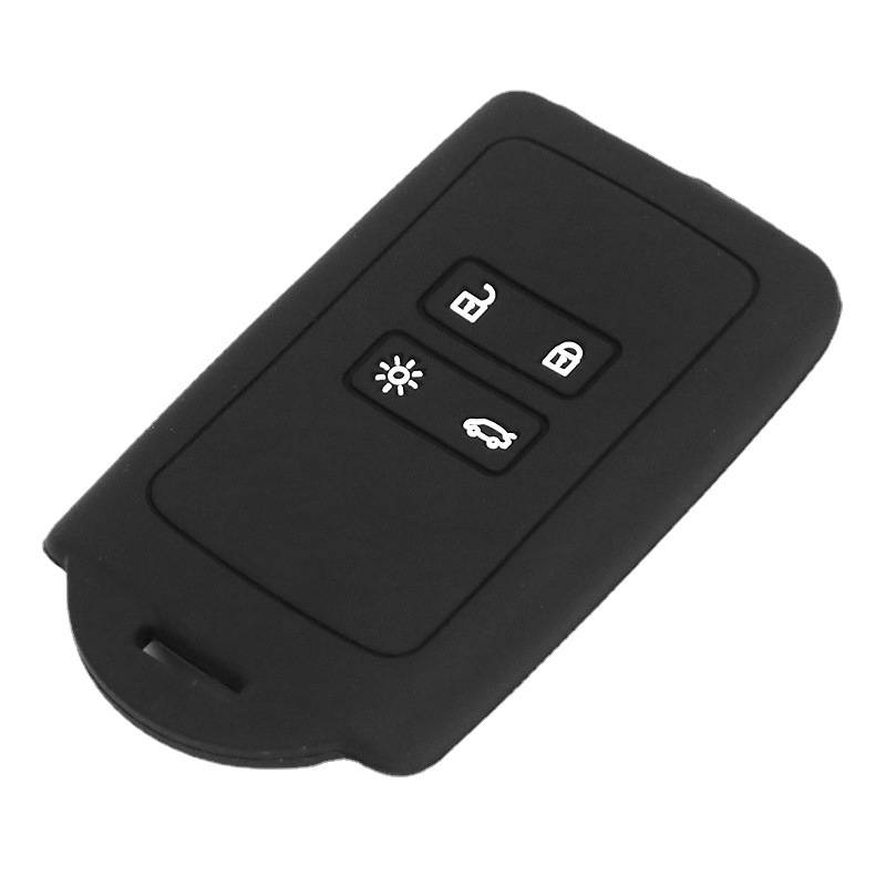 Renault Koleos Schlüsselfob-Hülle, Silikon-Schutzhülle Black