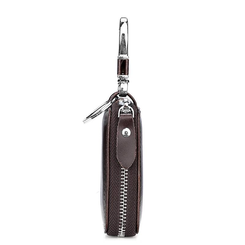 Echter Leder Autoschlüssel Etui Brown