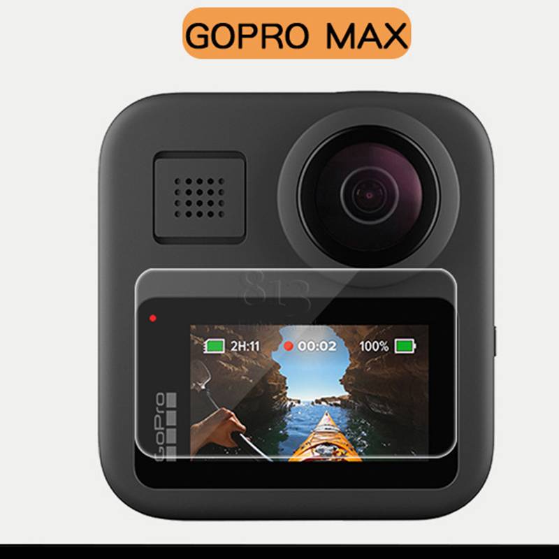 GoPro MAX Displayschutz - 2er-Pack gehärtetes Glas
