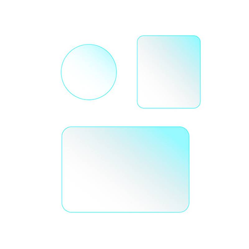 Displayschutzfolien-Set aus gehärtetem Glas für DJI Osmo Action 5 Pro