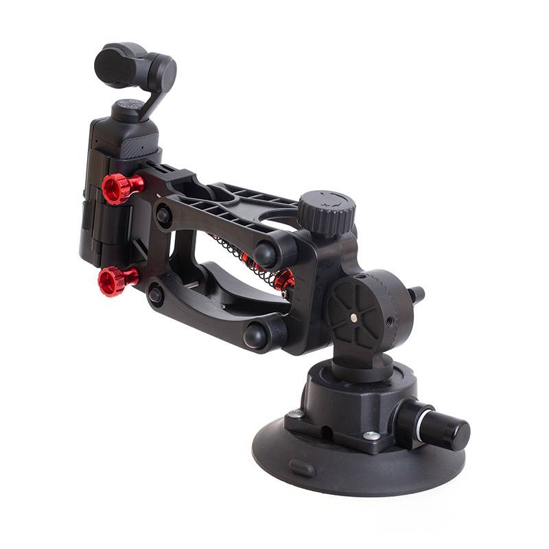 DJI OSMO Pocket 3 Stoßdämpfender Stabilisator / Autohalterung mit Saugnapf