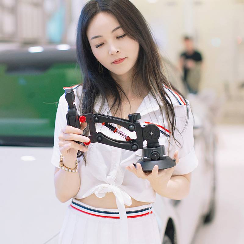 DJI OSMO Pocket 3 Stoßdämpfender Stabilisator / Autohalterung mit Saugnapf
