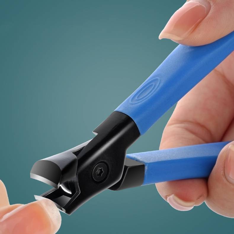 Leistungsstarker Nagelknipser für dicke Zehennägel Blue