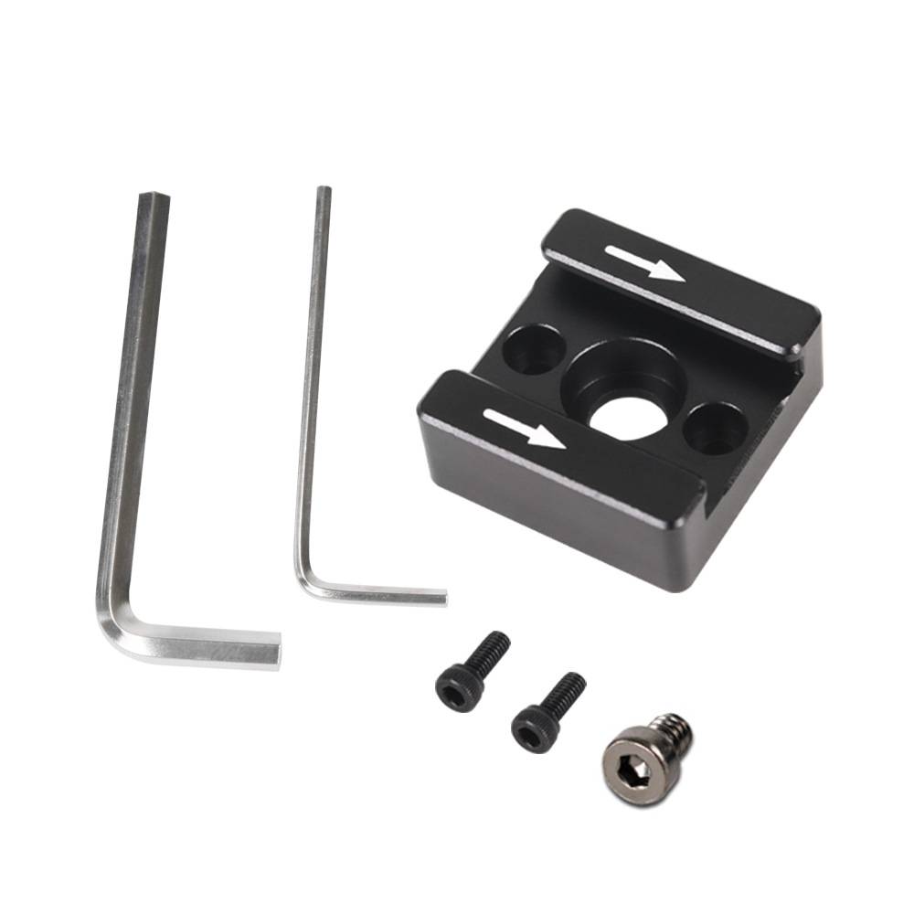 Cold Shoe Mount Adapter Cold Shoe Extender für Kamera Black