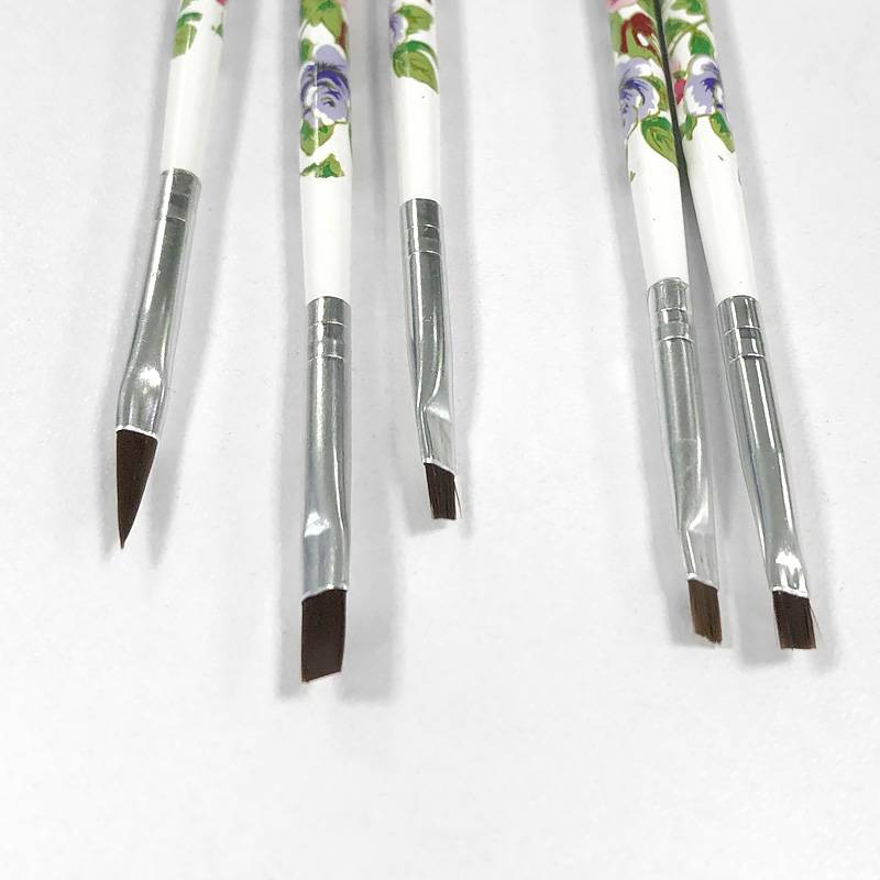 Nailart Pinsel, 5-teilig MultiColor
