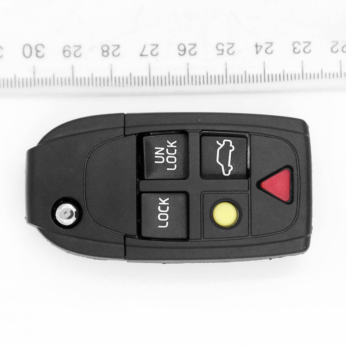 Autoschlüssel-Gehäuse für Volvo 5 Tasten schwarz
