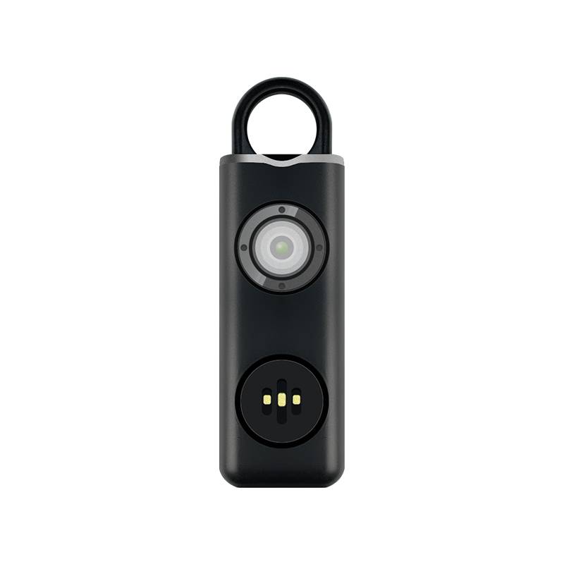 Tragbarer Überfallalarm / Selbstverteidigungssirene 130 dB Black