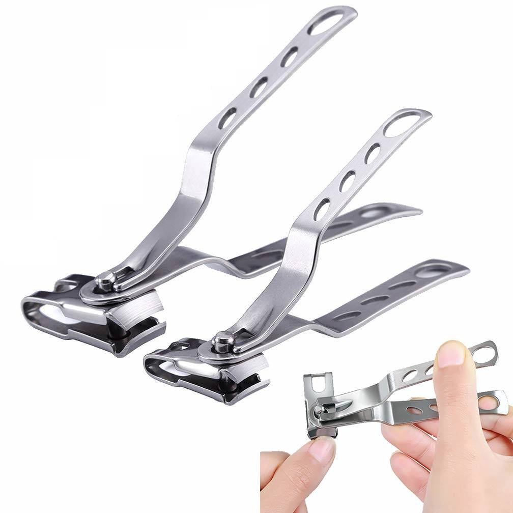 Nagelknipser für dicke Nägel im 2er-Pack Silver
