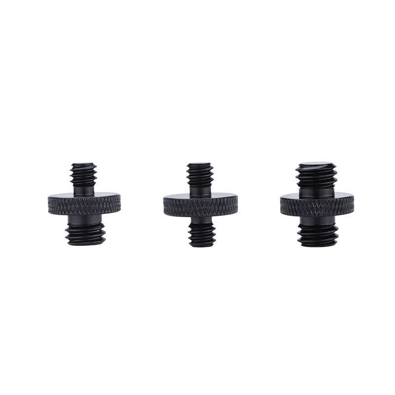 Kamerastativ-Schraubadapter 1/4" auf 3/8" 6-teilig Black
