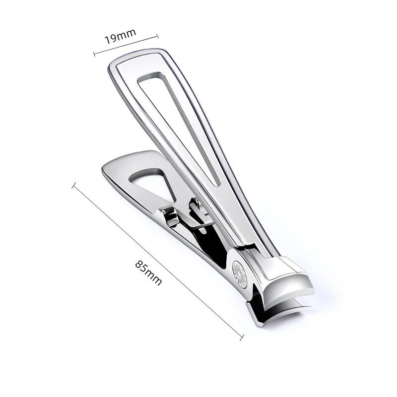 Robuster Nagelknipser aus Edelstahl Silver