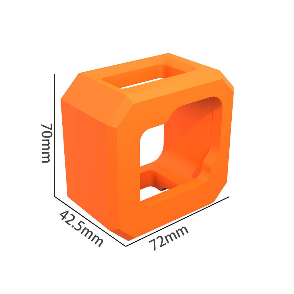 EVA-Schwimmkoffer für Actionkamera Orange