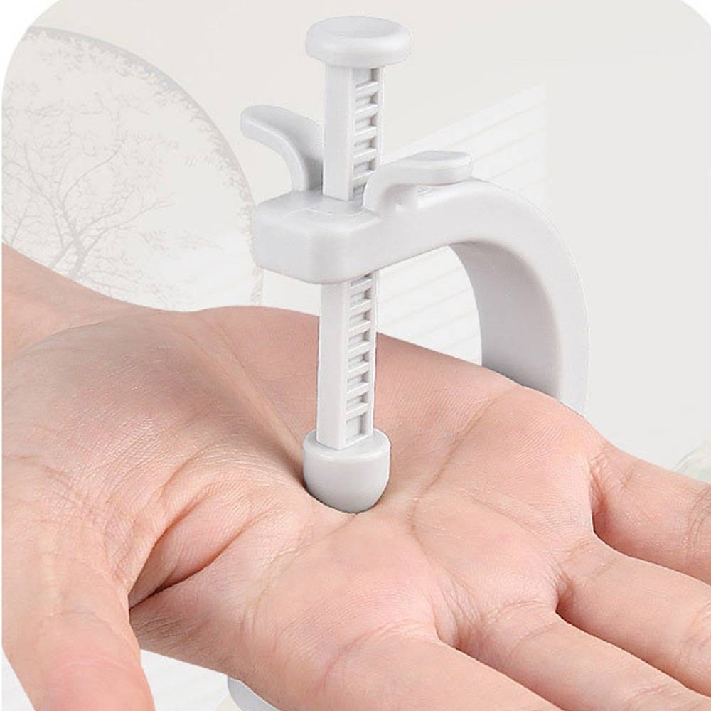 Manuelles Akupressur-Massagegerät für Hände und Füße mit 12 Stufen White