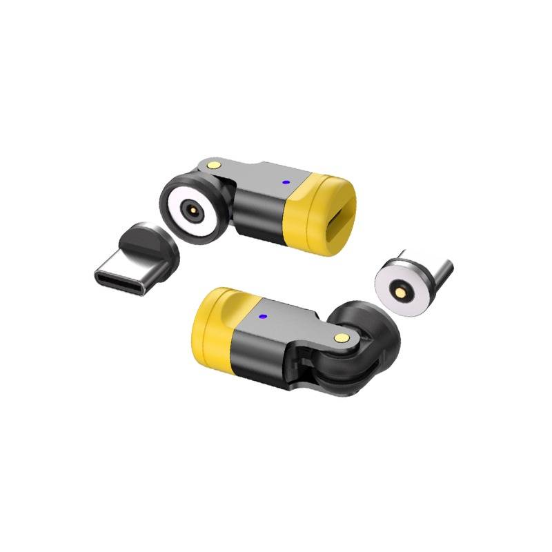 1Pin 540° Drehbarer Typ-C Magnetischer Ladeadapter - Mini-Verbinder