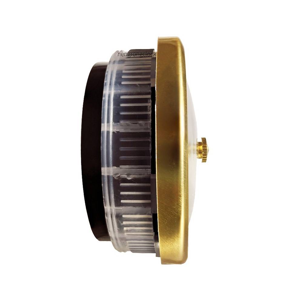 70mm Analoges Barometer - Präzises Wetterstationsinstrument für den Heimgebrauch Gold