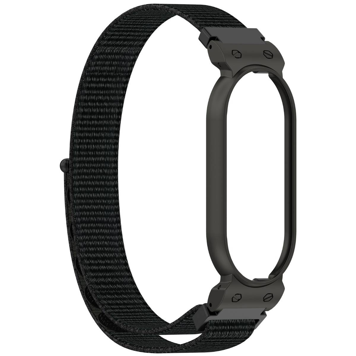 PLAUD Notepin Ai Nylon Klettverschluss Uhrenarmband - Sicheres und verstellbares Armband Black