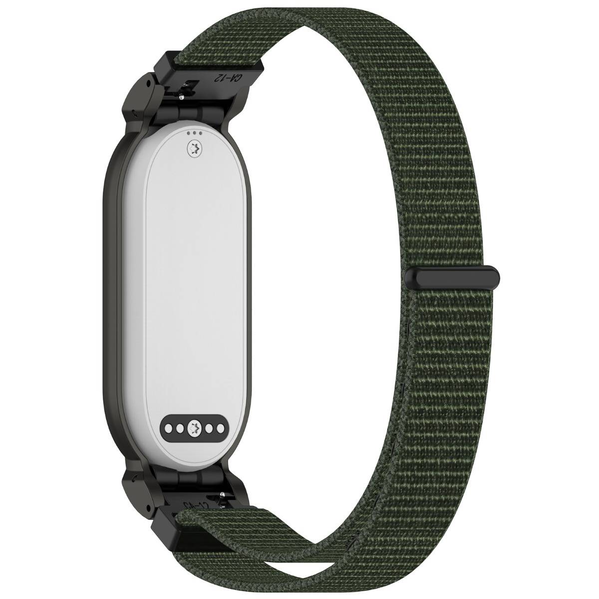 PLAUD Notepin Ai Nylon Klettverschluss Uhrenarmband - Sicheres und verstellbares Armband Black
