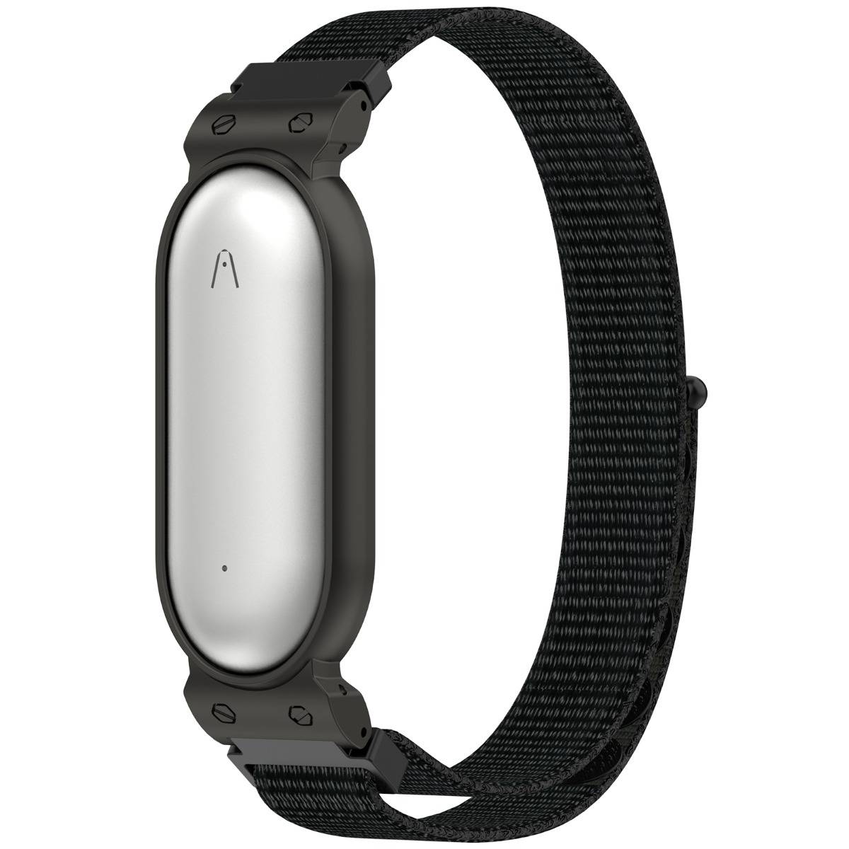 PLAUD Notepin Ai Nylon Klettverschluss Uhrenarmband - Sicheres und verstellbares Armband Black