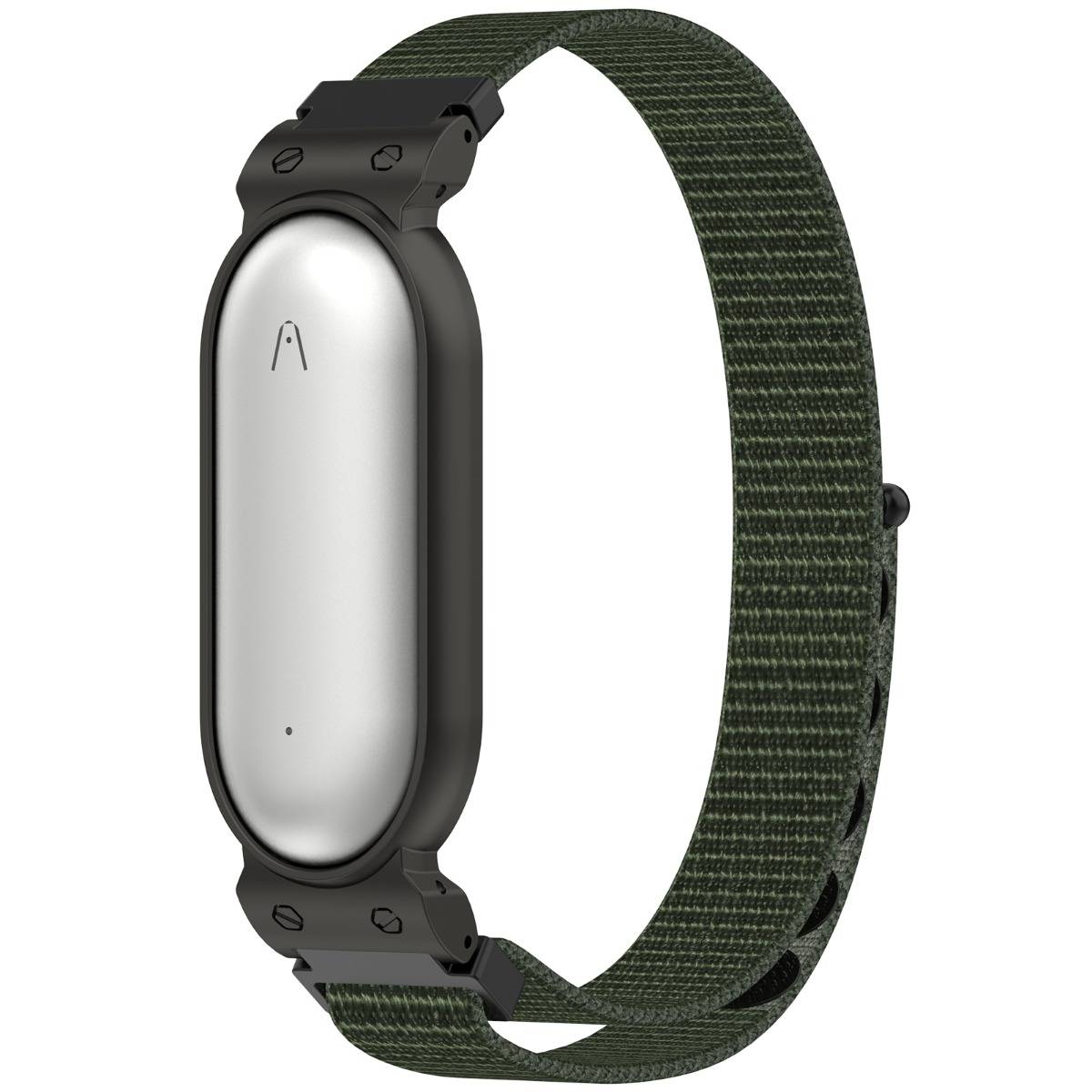 PLAUD Notepin Ai Nylon Klettverschluss Uhrenarmband - Sicheres und verstellbares Armband Black