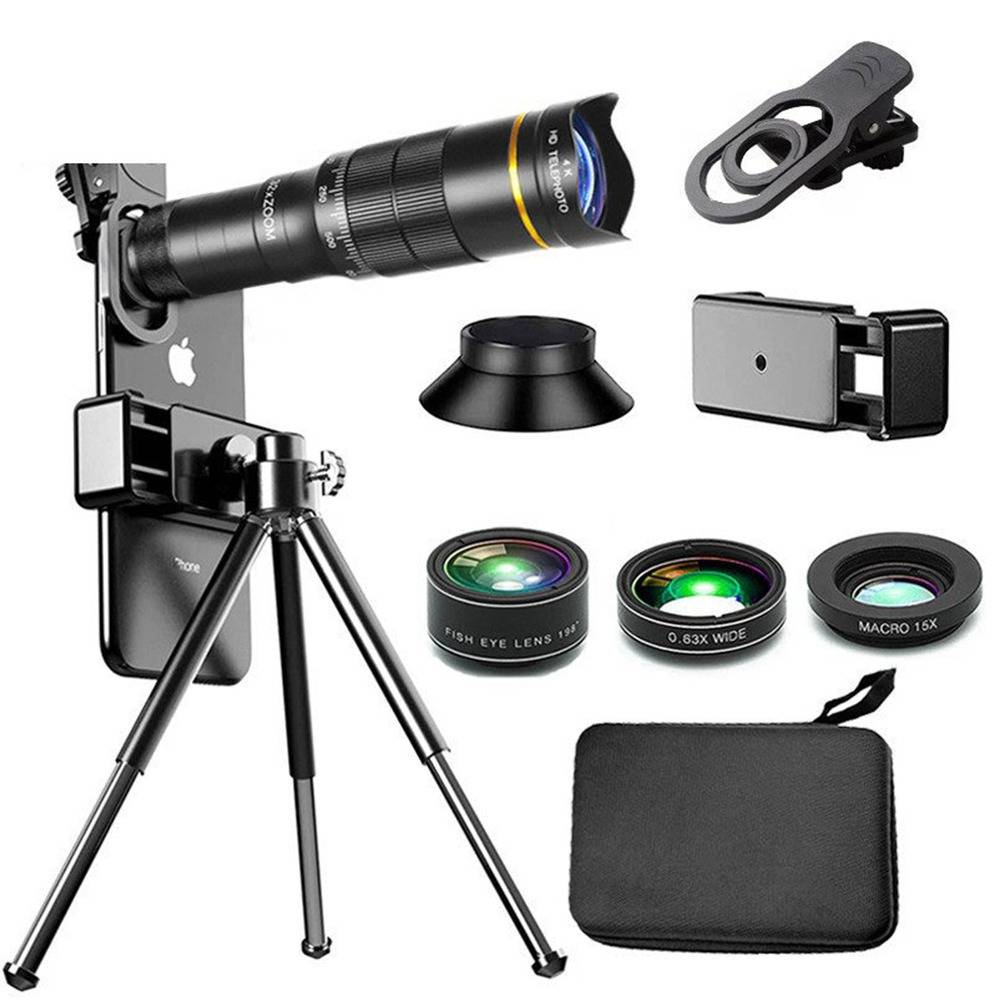 22x Zoom Handy Teleskop – High Definition Monokular mit Stativ & Clip für Outdoor-Fotografie