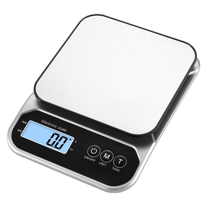 3 kg/0,1 g Digitale Küchenwaage – Aufladbar & Batteriebetrieben