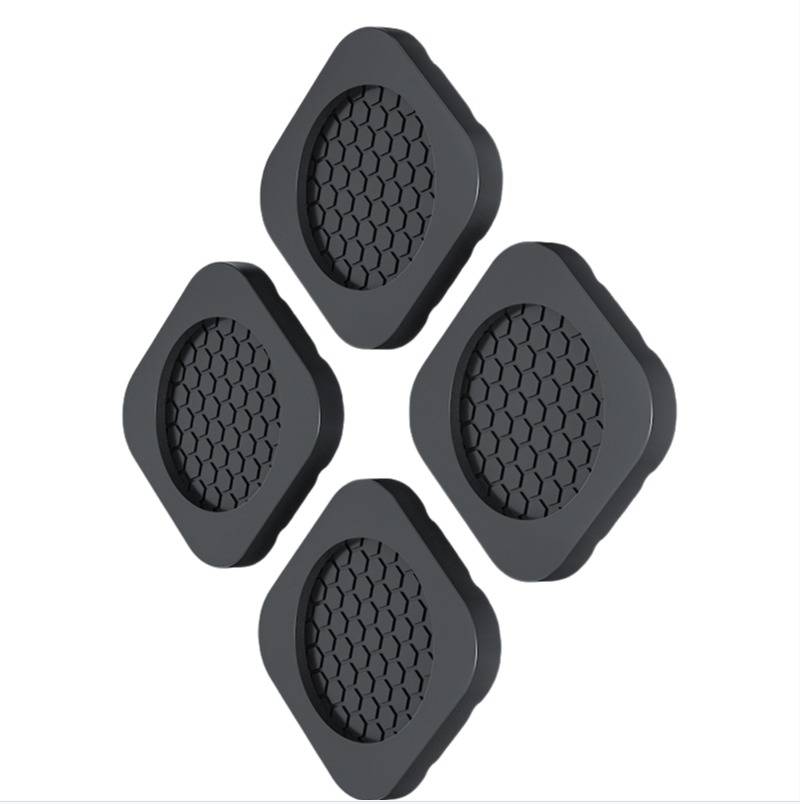 Quadratische Antivibrationspads für Waschmaschinen - 8er-Pack 8er Packung