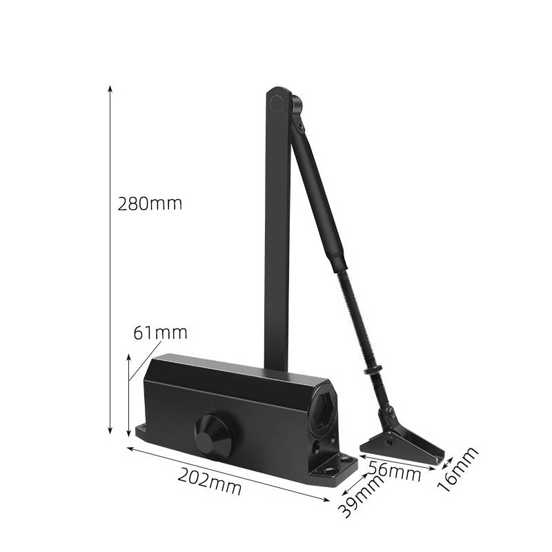 Automatischer Türschließer - Türschließer Black L