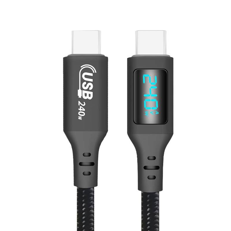 USB-C-zu-USB-C-Kabel: 240 W, 480 Mbit/s Datenübertragung 2 m