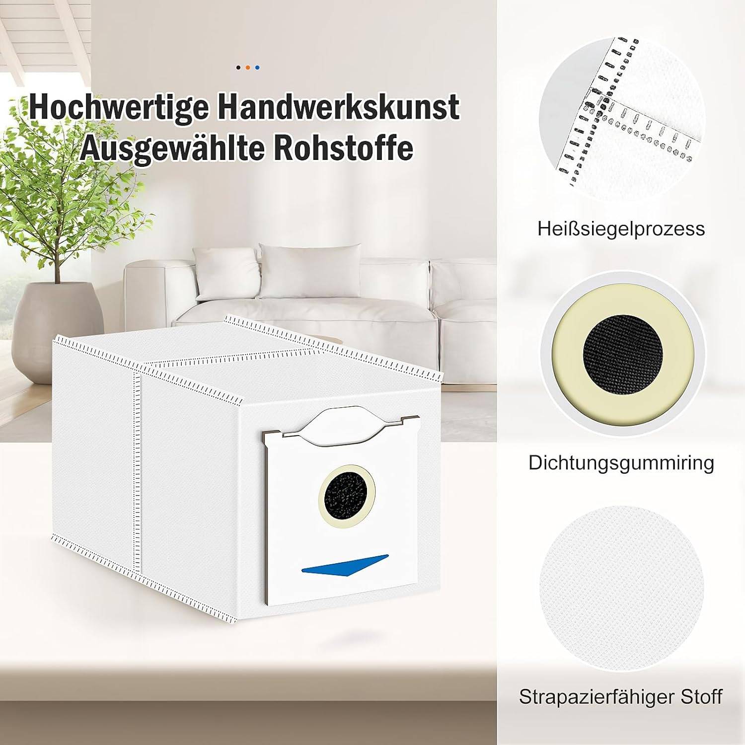 Ecovacs Deebot N30 Pro Omni Staubsaugerbeutel (10er-Pack)
