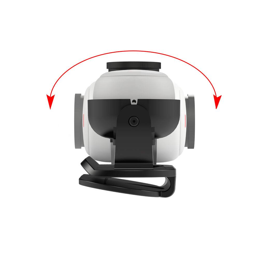 Insta360 GO 3/3S Mini-Daumenkamera-Hutclip - Schwarz