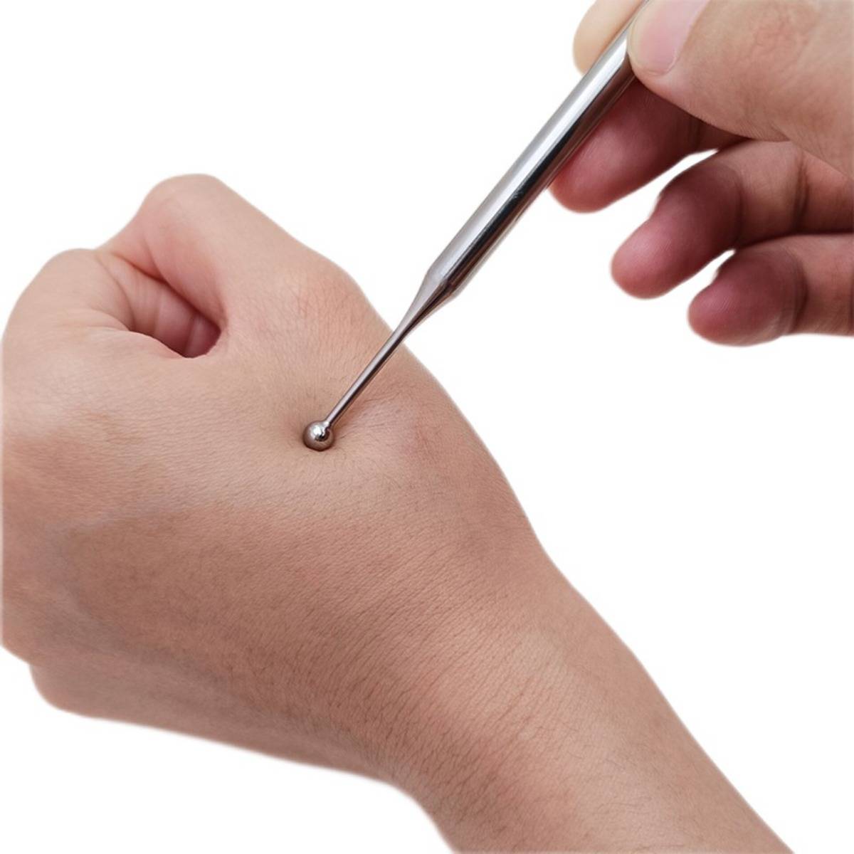 Acupressur-Stift aus Edelstahl - Stift-Acupoint-Massagegerät