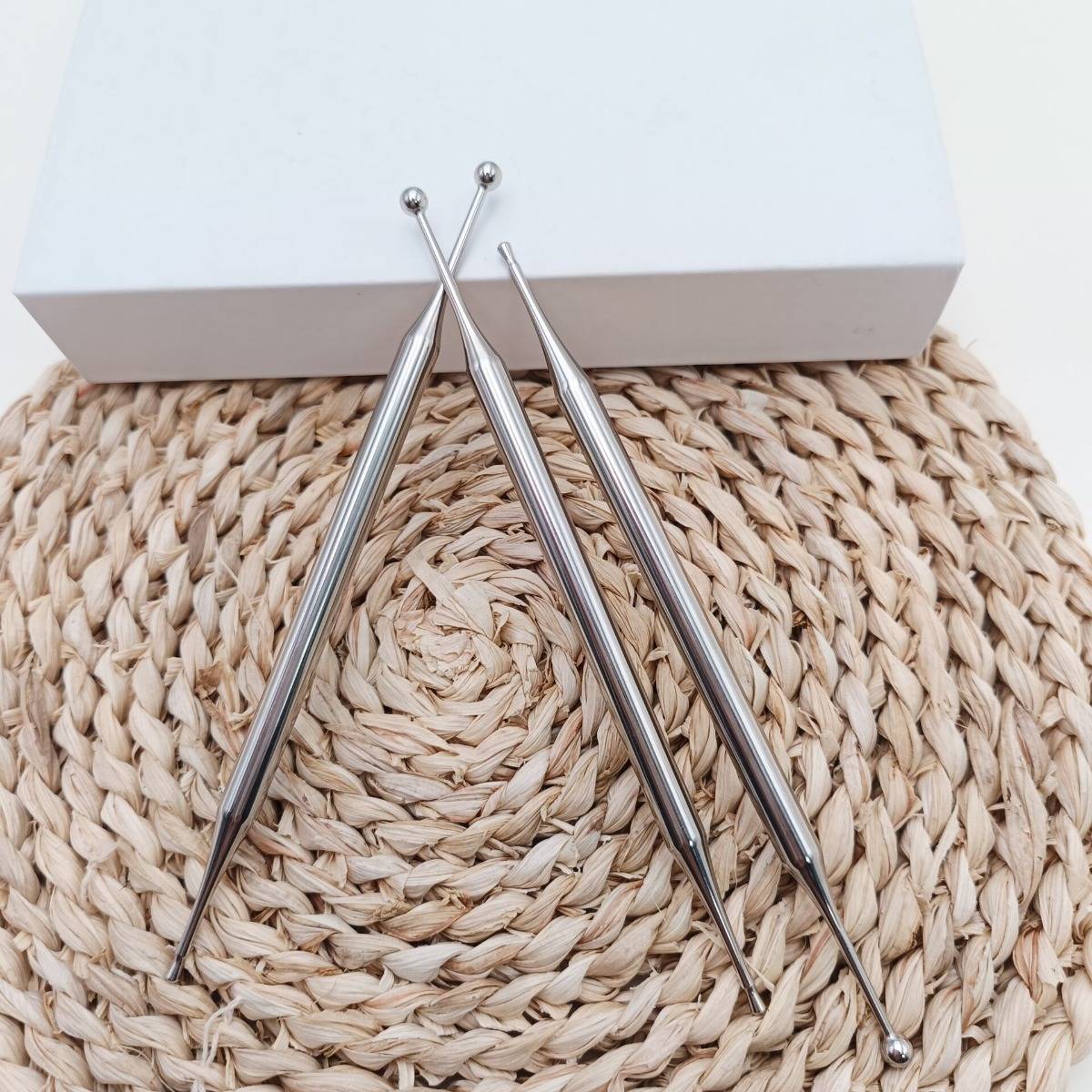 Acupressur-Stift aus Edelstahl - Stift-Acupoint-Massagegerät