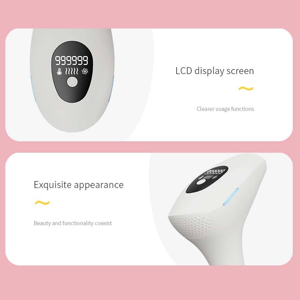 Handliches IPL-Laser-Haarentfernungsgerät für Frauen – Schmerzfrei & Schnell