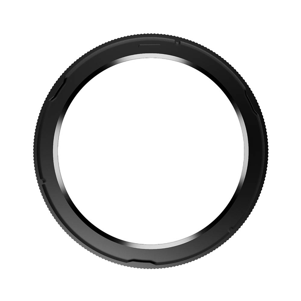 Stilvolle PC-Lünette für Xiaomi Watch S4 - 4,7cm Black