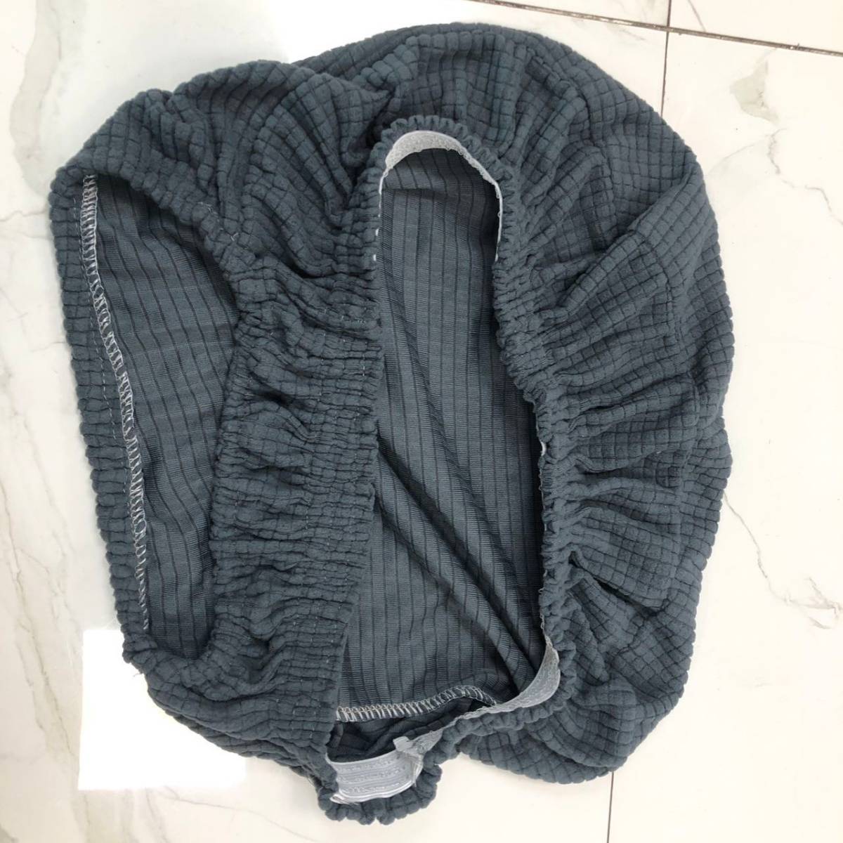 Dehnbarer Stuhlsitzbezug DarkGrey