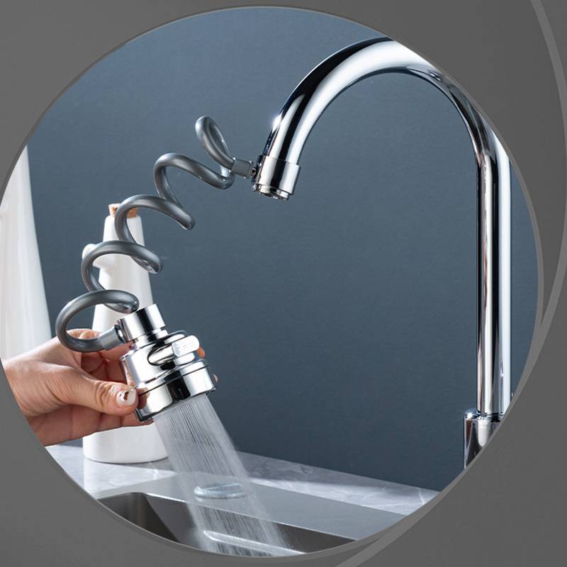Ausziehbarer Wasserhahnbelüfter mit 3 Sprühmodi