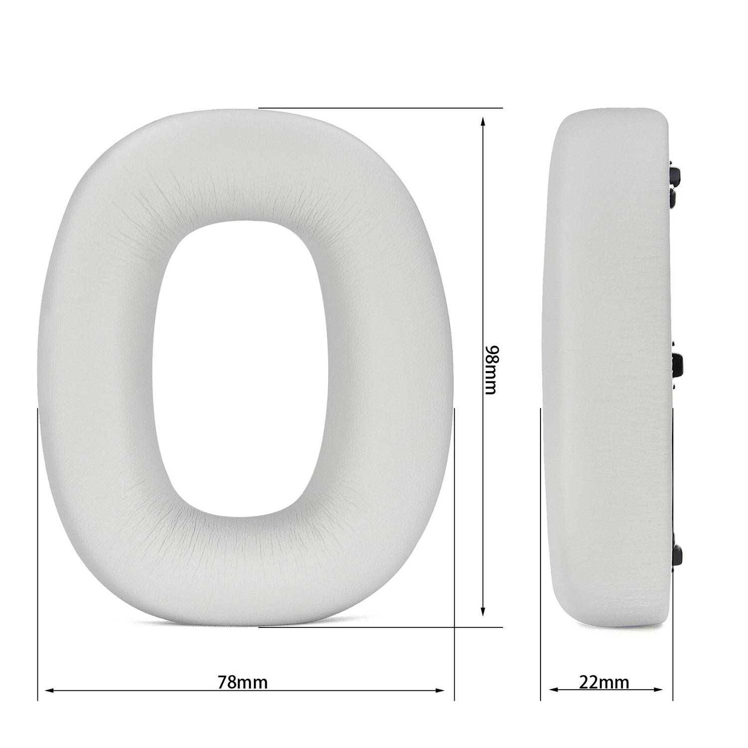 Ohrpolster für Bowers &amp; Wilkins Px7, S2 und Px8 White