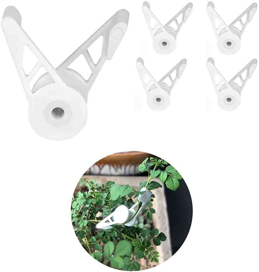 360 Grad verstellbare Pflanzentrainer-Clips White