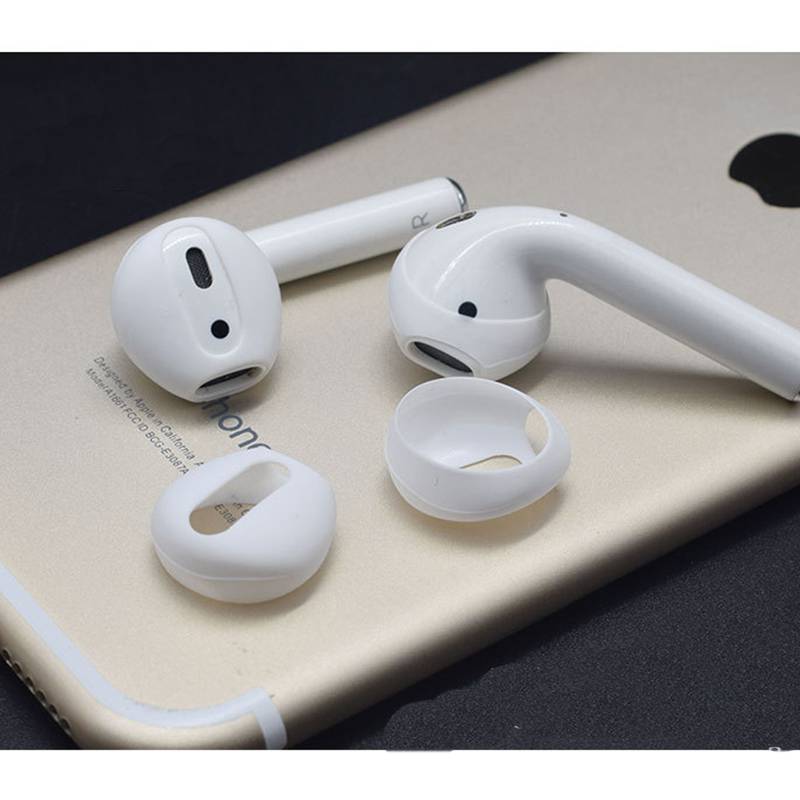 Silikon-Gehörschutz für AirPods 1/2 Generation White