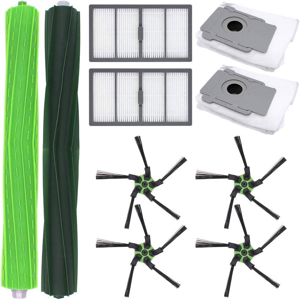 8er-Pack Staubsauger-Zubehörset für iRobot Roomba S9 (9150), S9 plus (9550) MultiColor